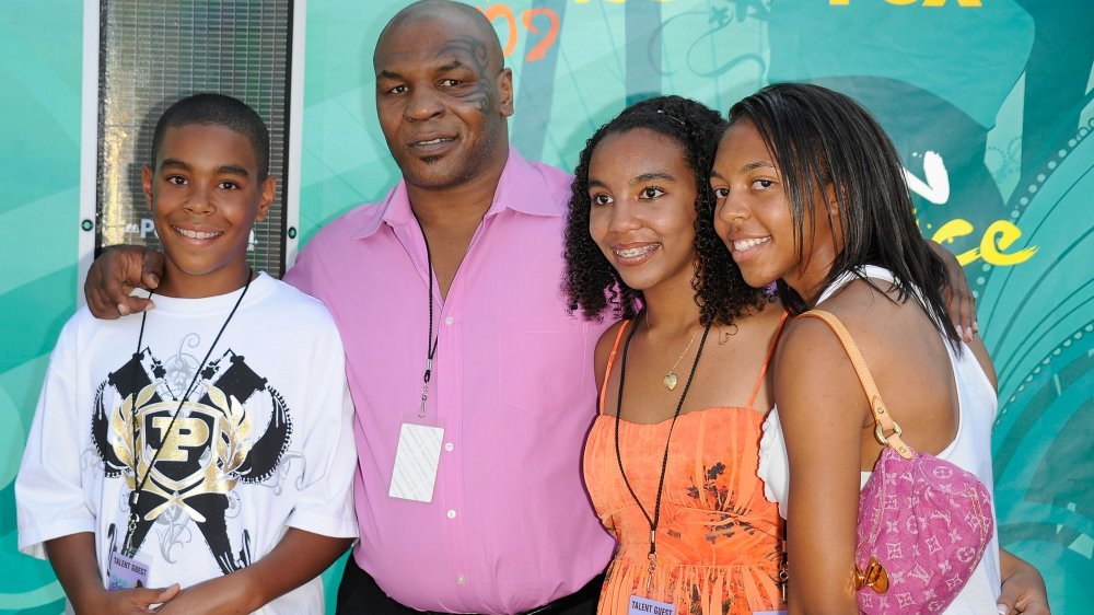 Mike Tyson et 3 de ses enfants