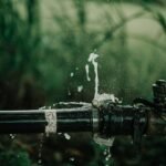 close up of a water pipe