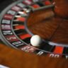 close up shot of a casino roulette