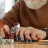 person playing poker